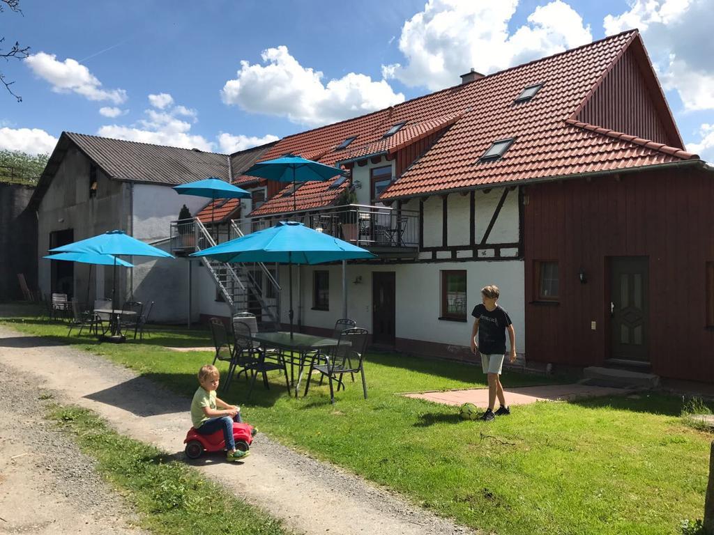 Ferienwohnungen Elsbacher Hof エアバッハ エクステリア 写真